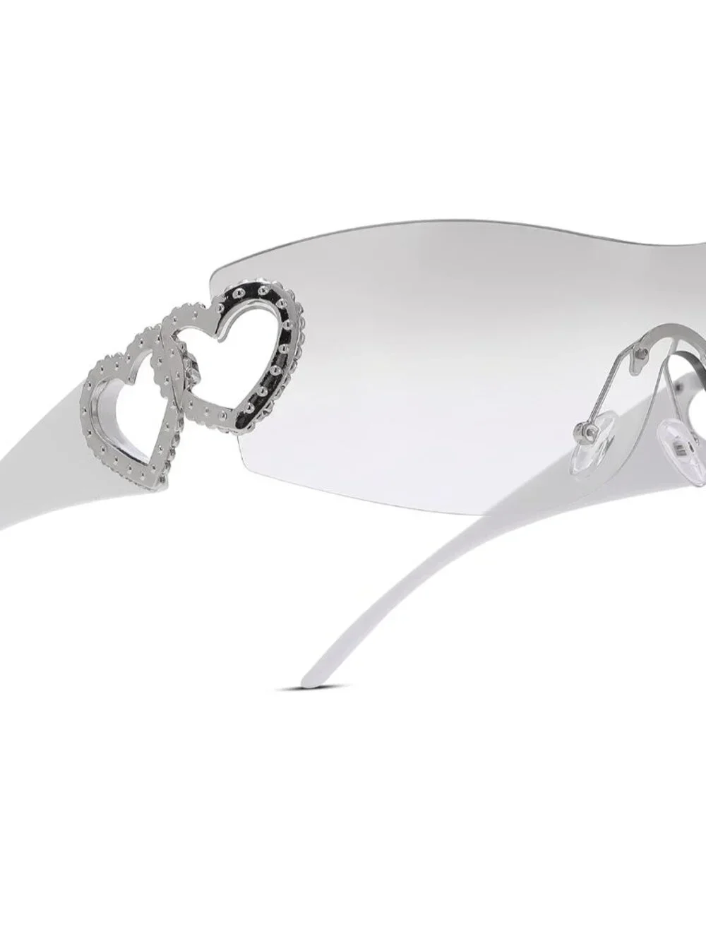 Lightweight Rimless Fashion Sunglasses - UV400 Protection for Active Lifestyles